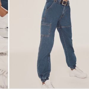 urban outfitters jean joggers